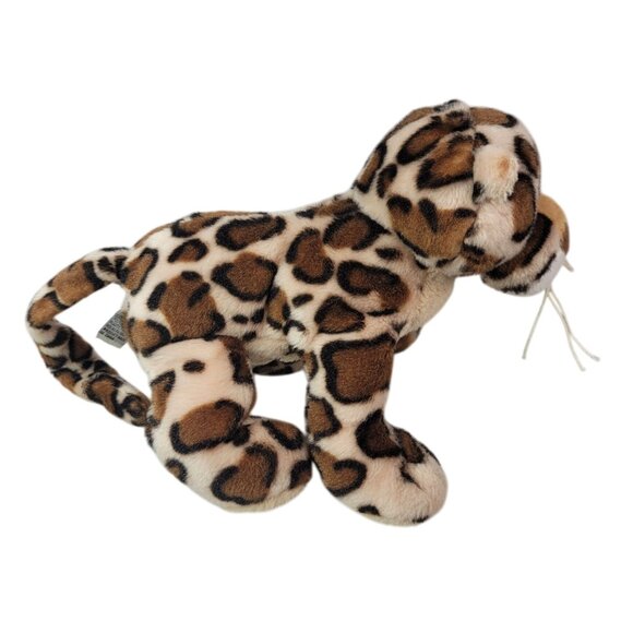 Webkinz Spotted Leopard Plush Brown Stuffed Animal Beans Ganz No Codes HM182 - Picture 6 of 11